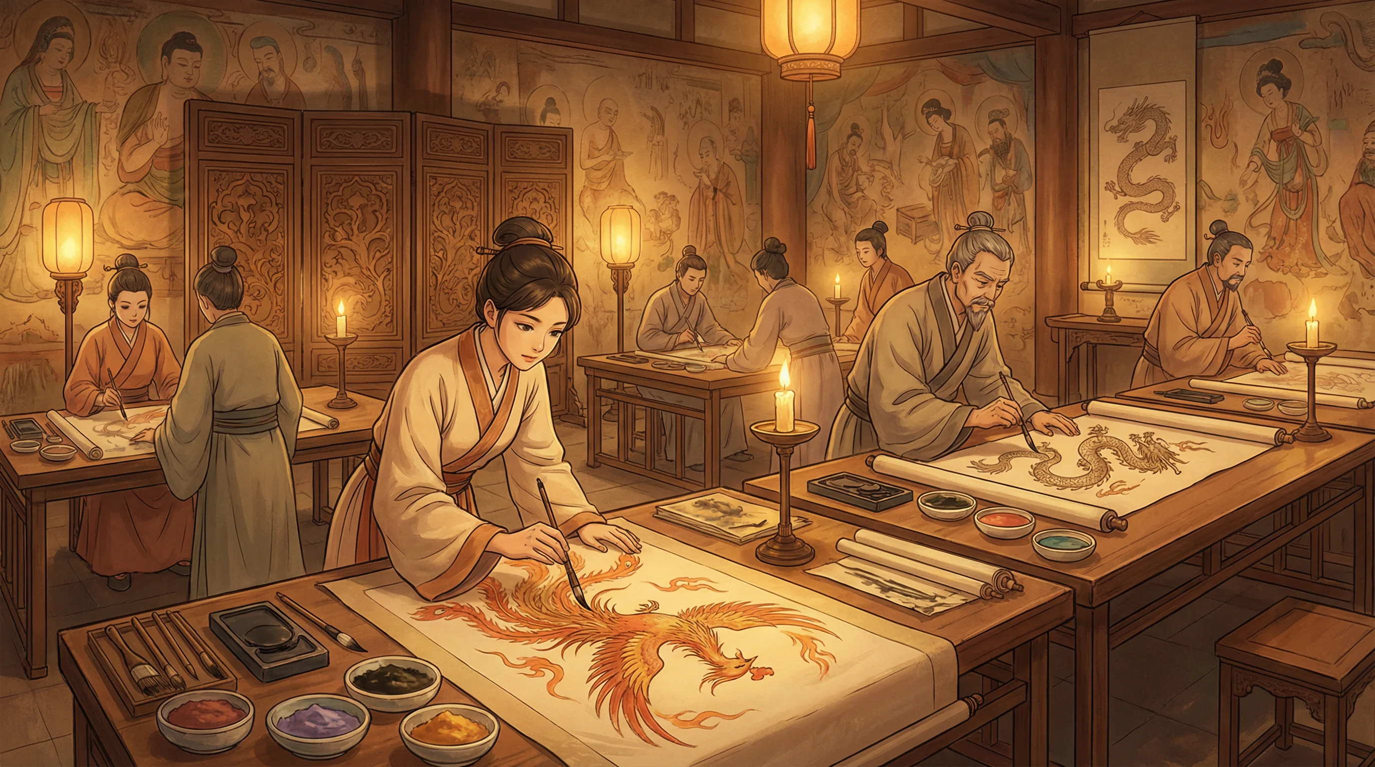 画师入驻 - 酒色网小说 国风动漫画师